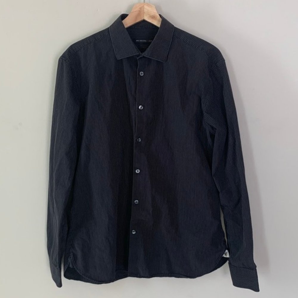 John Varvatos Mens Button Down Dress Shirt 16 34/35